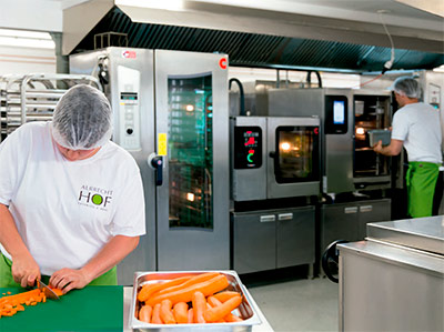 Convotherm nel settore del catering: Albrechtohof